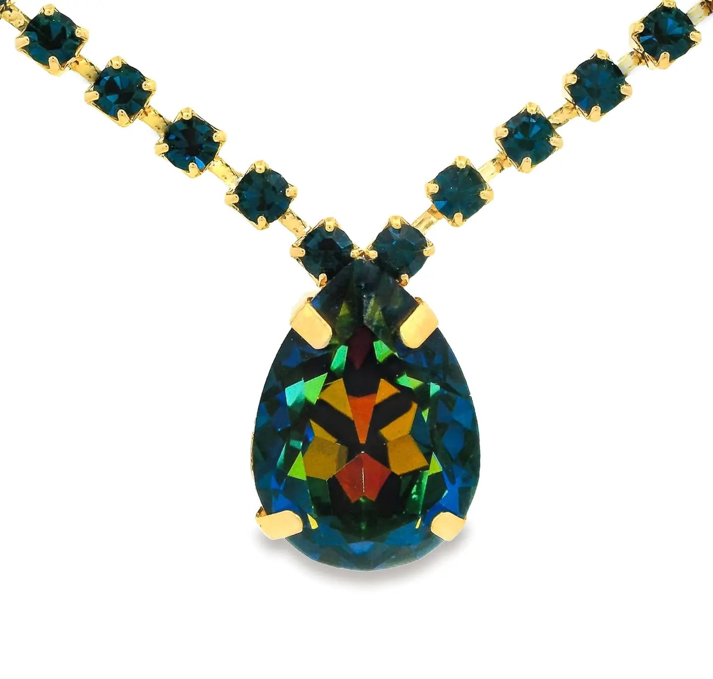 Tova Milli Necklaces in Bohemian Wonderland - Navy/Volcano