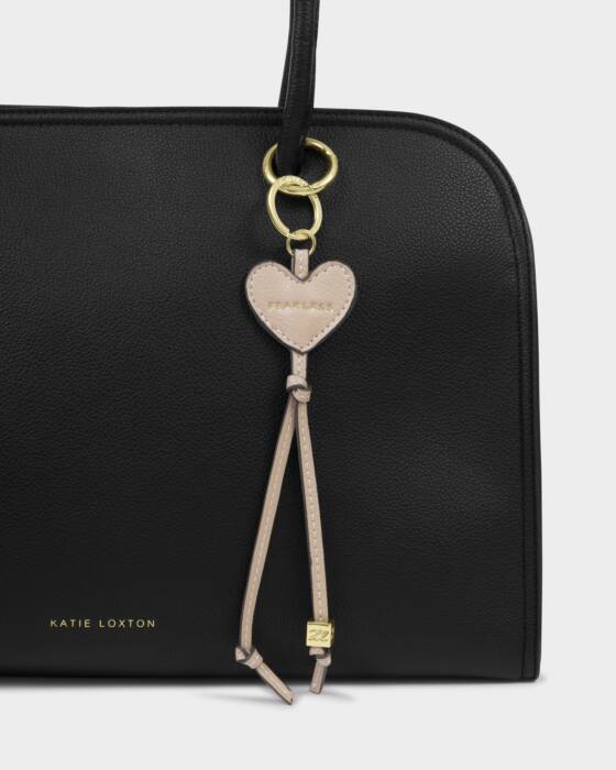 Heart Bag Charm Keyring - Fearless
