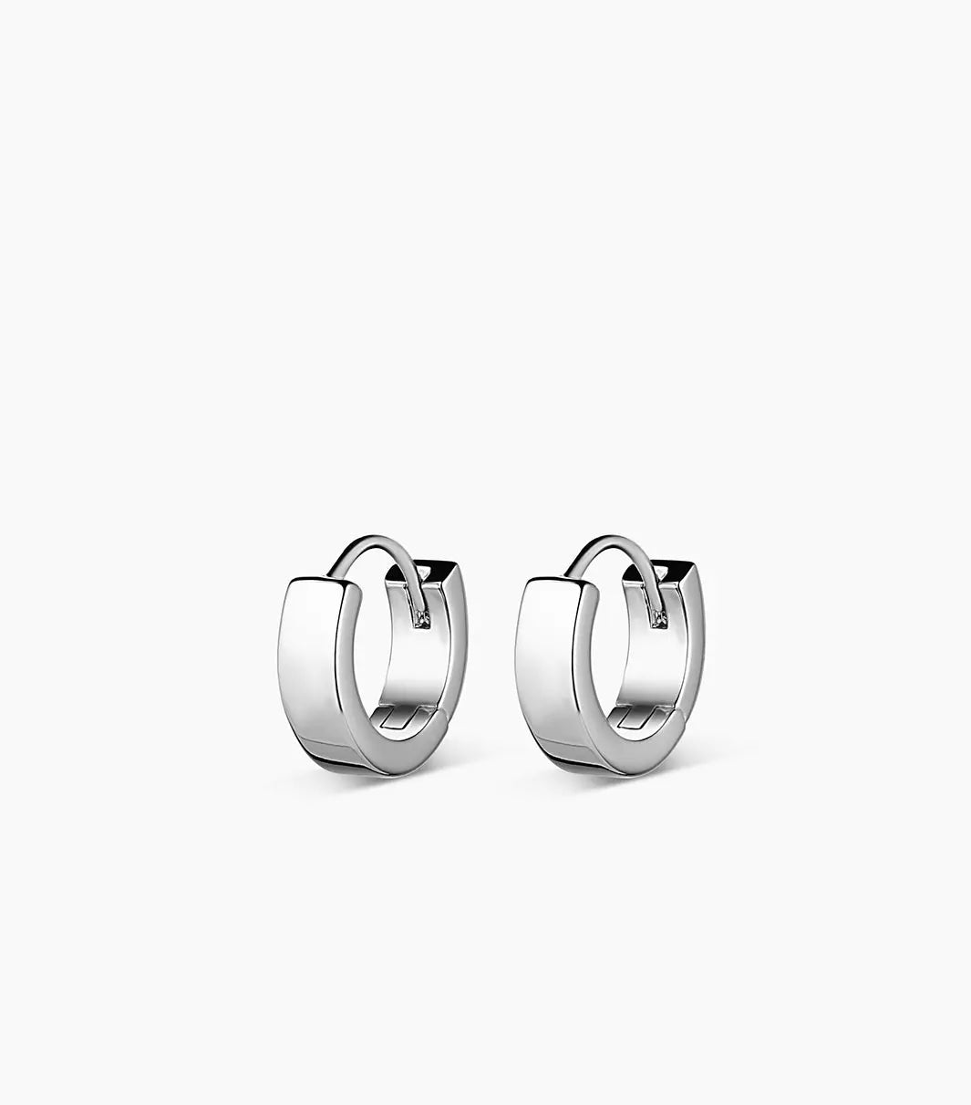 Gorjana Rose Huggies -Silver