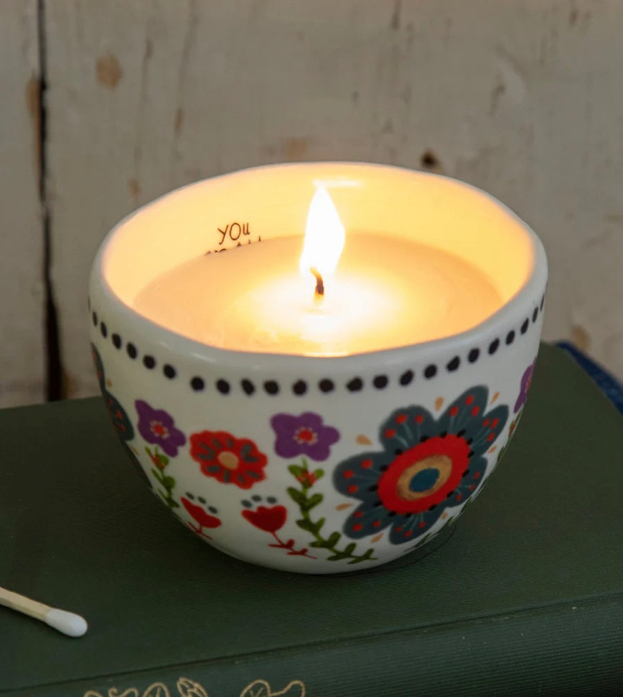 Natural Life Secret Message Candle
