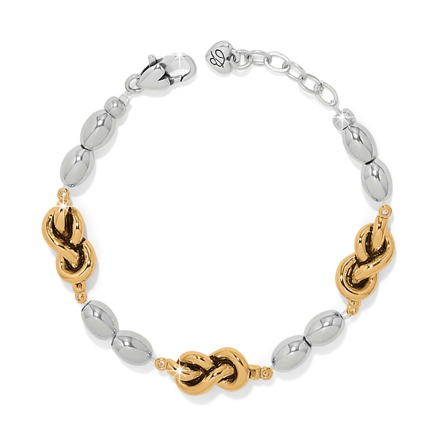 Brighton Interlok Single Knot Drops Bracelet