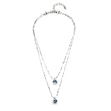 Uno de 50 Woman Necklace Aura Blue