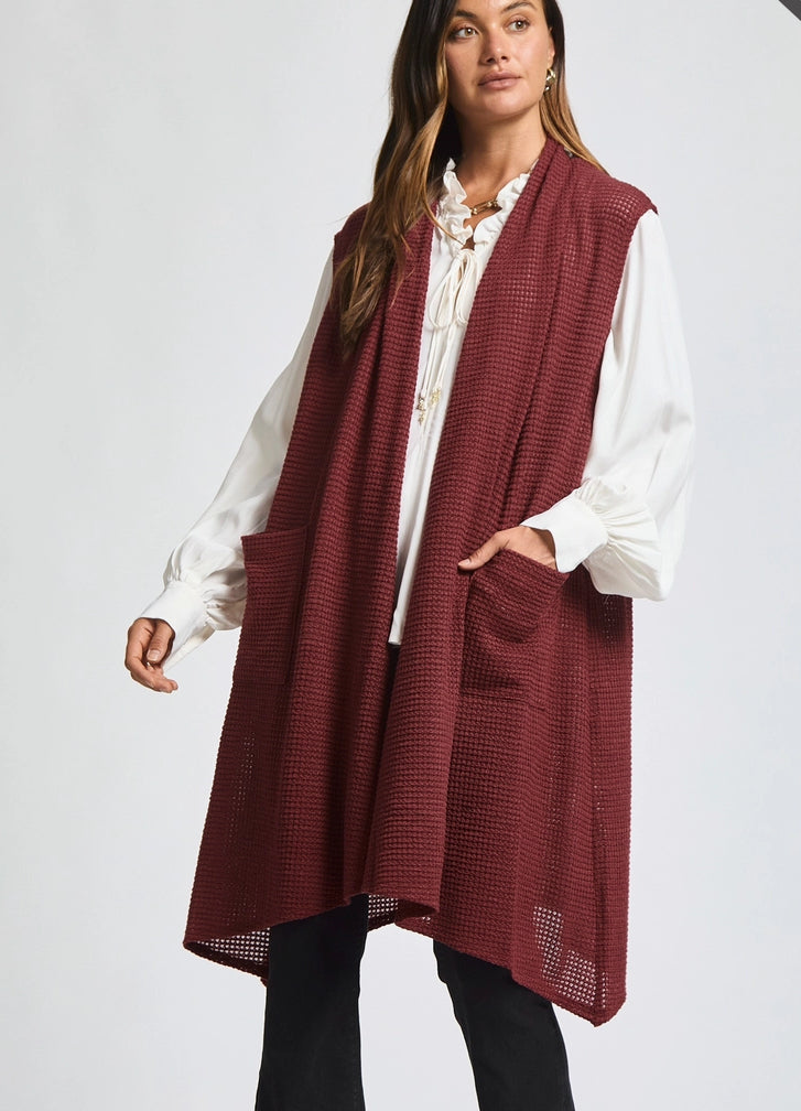 Wine Travel Bungalow Cardigan