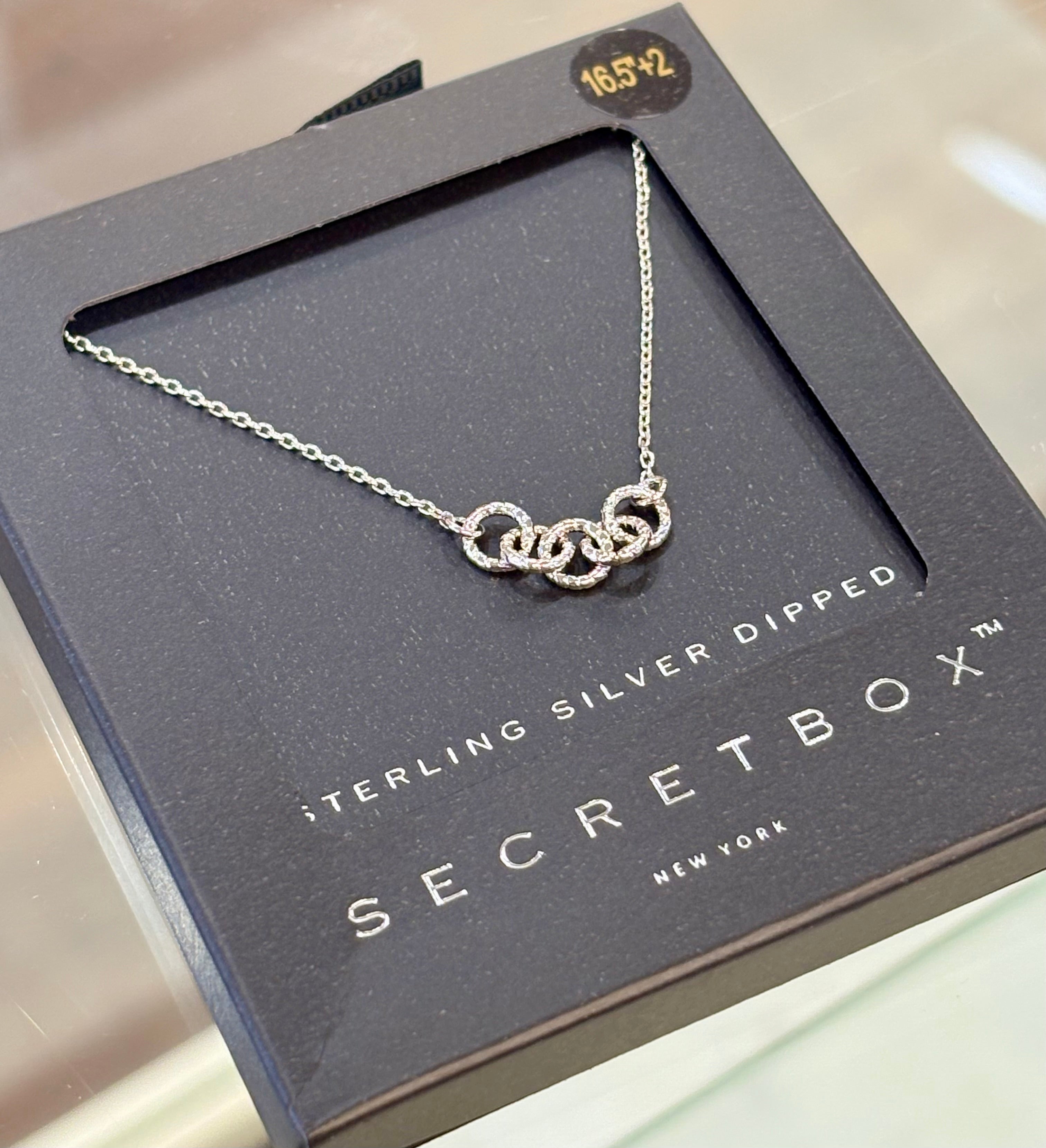 Secret Box Loop Necklace