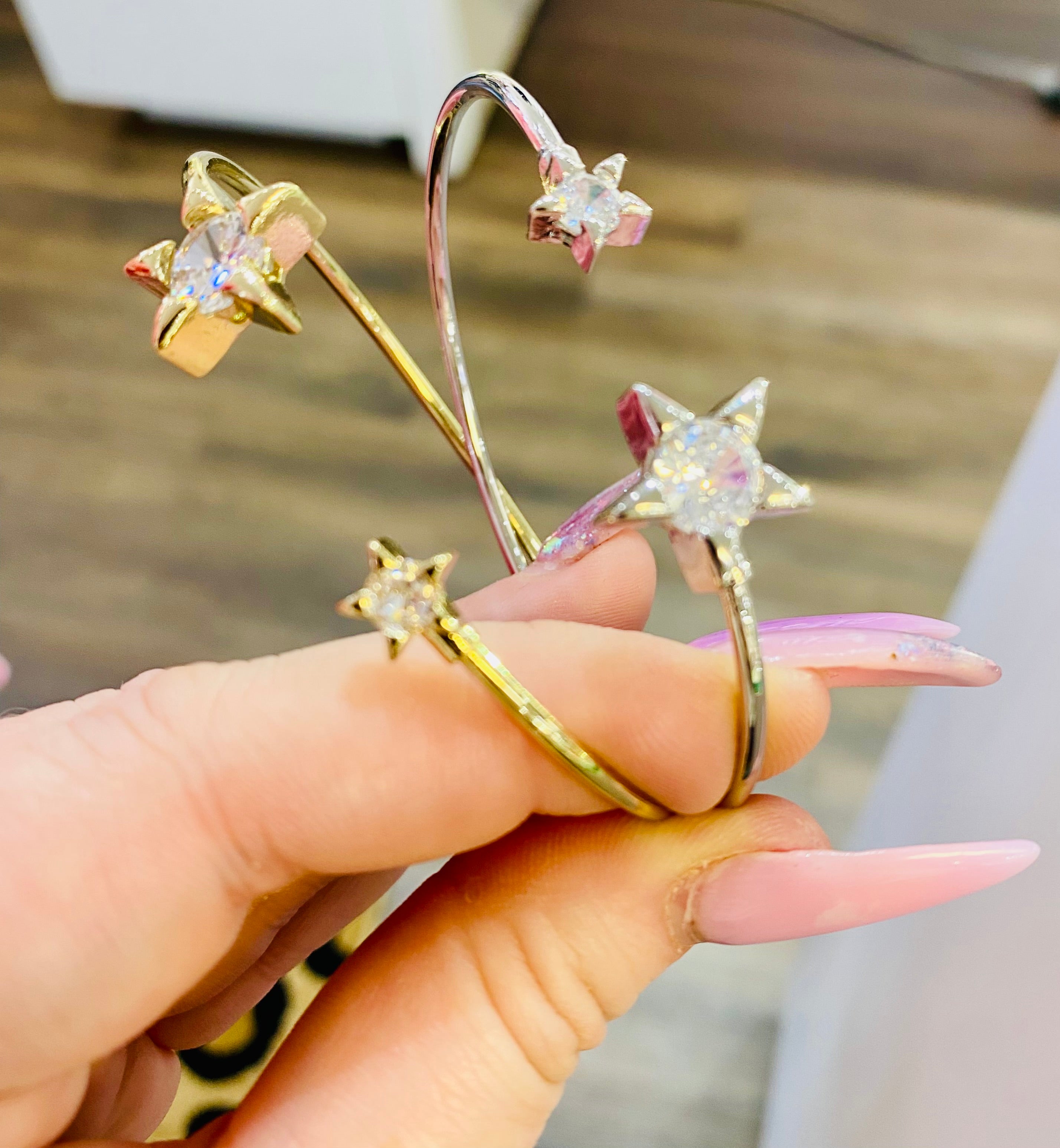 Crystal Star Bangle