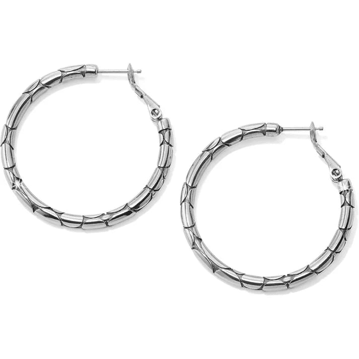 Brighton Pebble Small Hoop Earrring Silver One Size