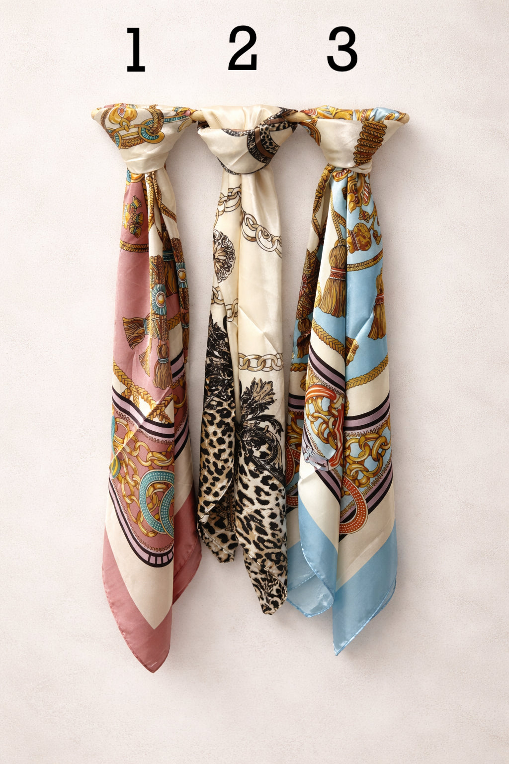 Square Satin Scarf - Wild Rag Size - 34 inch