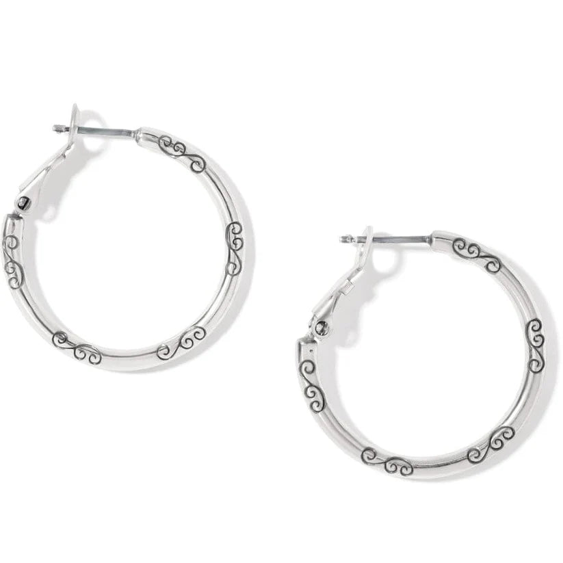 Brighton Large Hoop Charm Earrings — Accents Boutique, Marble Falls TX