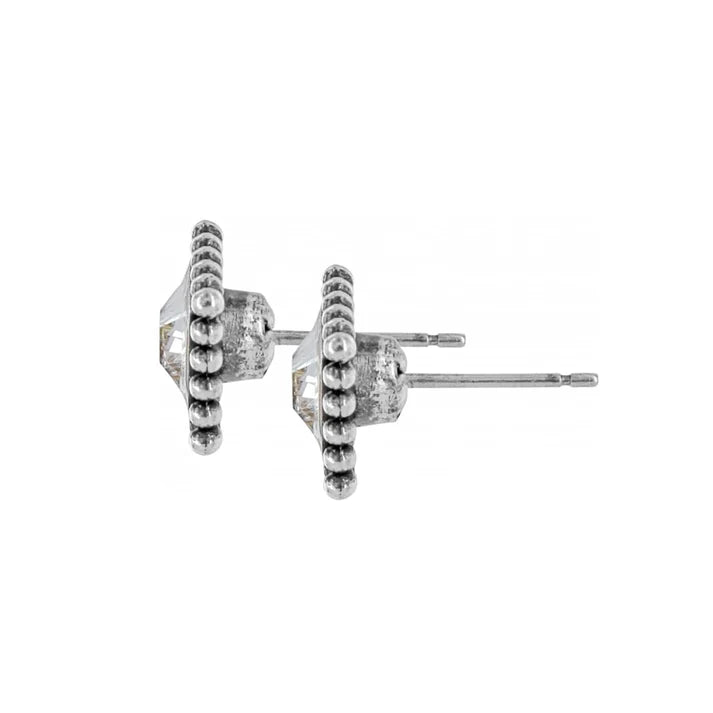 Brighton Sparkle Square Mini Post Earrings