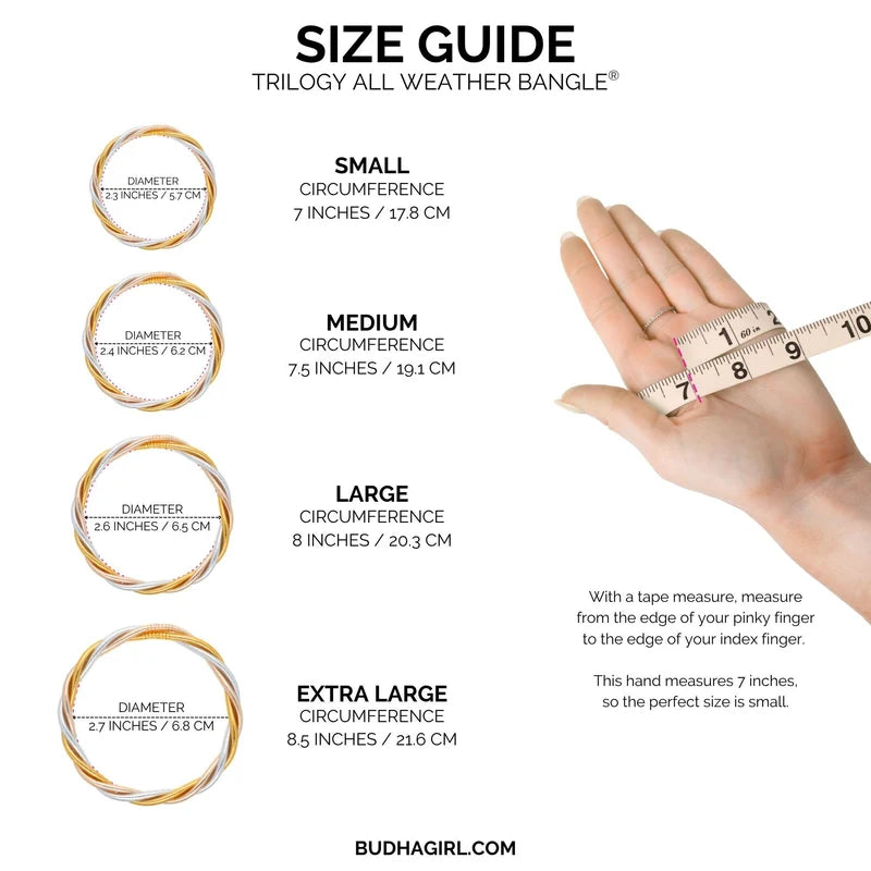 Budha Trilogy All Weather Bangle®