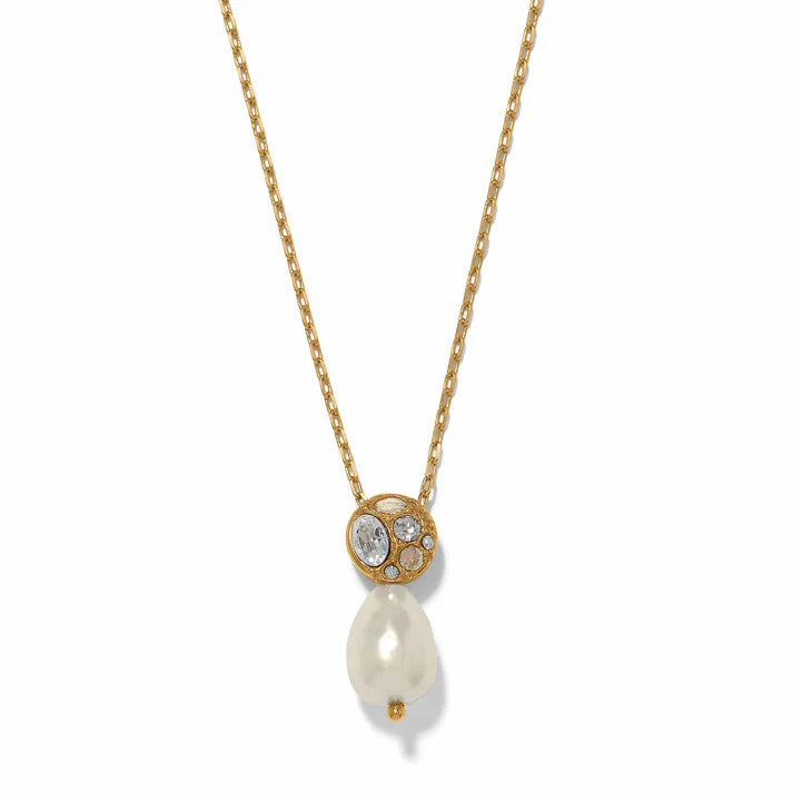 Brighton Trust Your Journey Petite Pearl Necklace