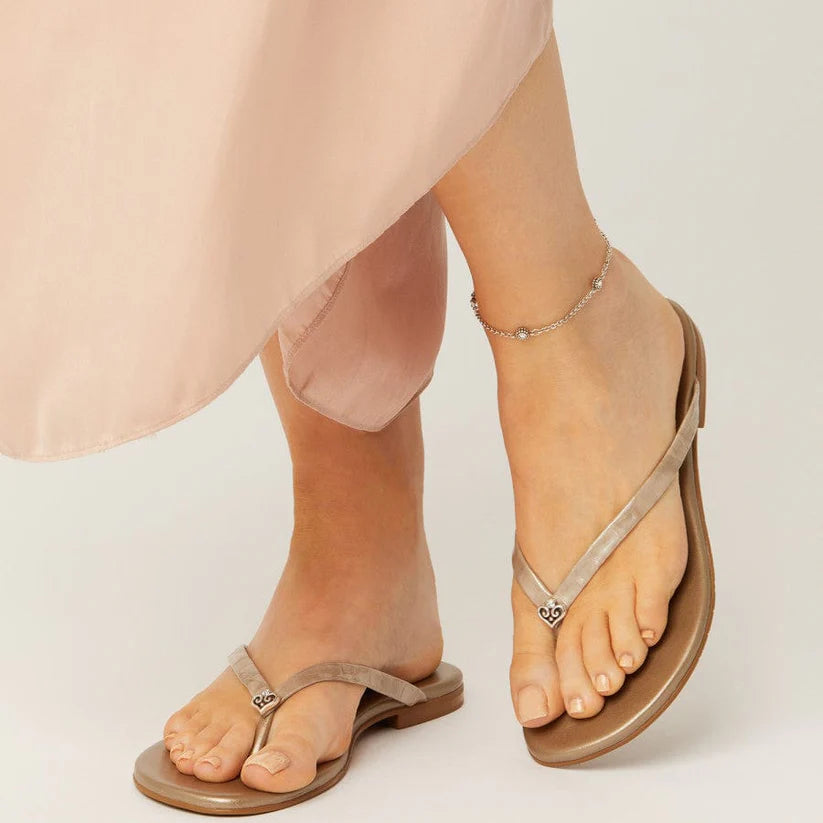 Brighton Twinkle Clear Crystal Anklet — Accents Boutique, Marble Falls TX