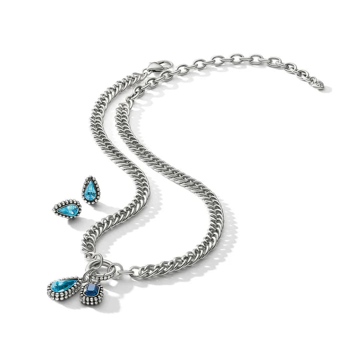 Brighton Twinkle Luxe Charm Link Necklace