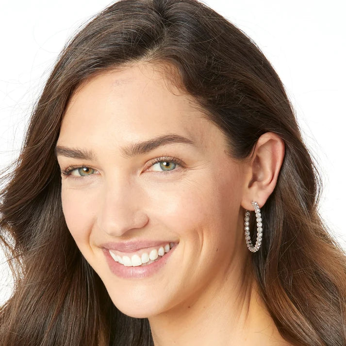 Brighton Twinkle Splendor Medium Hoop Earrings